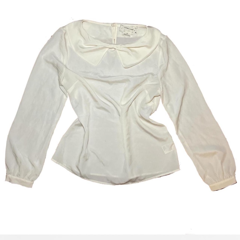 Vintage Urban Outfitters white collared blouse